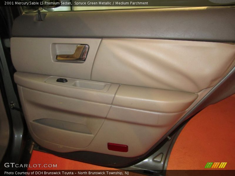 Spruce Green Metallic / Medium Parchment 2001 Mercury Sable LS Premium Sedan
