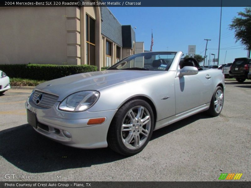 Front 3/4 View of 2004 SLK 320 Roadster