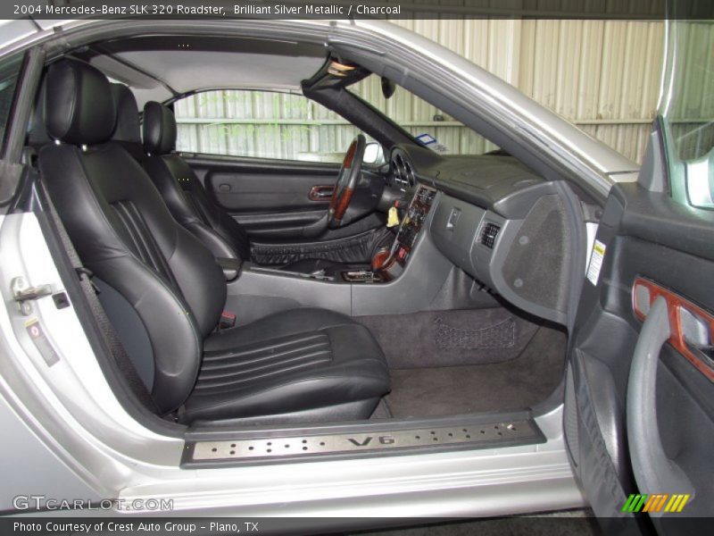  2004 SLK 320 Roadster Charcoal Interior