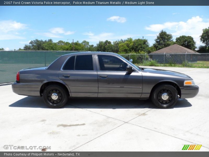  2007 Crown Victoria Police Interceptor Police Medium Titanium Metallic