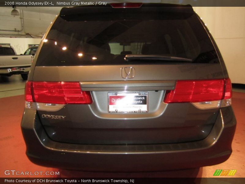 Nimbus Gray Metallic / Gray 2008 Honda Odyssey EX-L