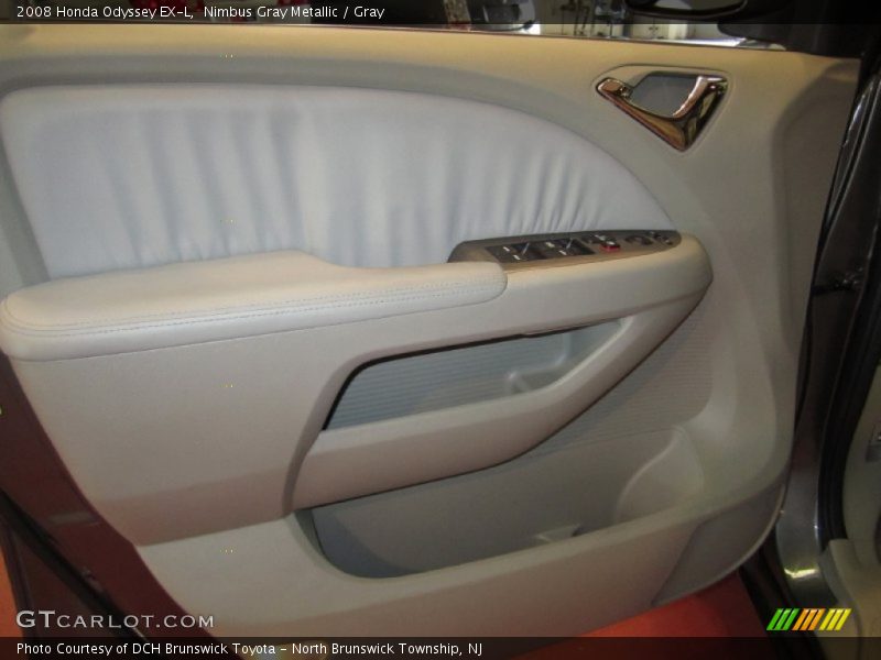 Nimbus Gray Metallic / Gray 2008 Honda Odyssey EX-L