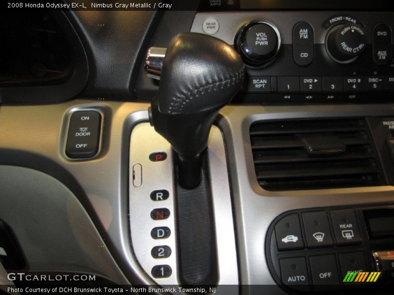 Nimbus Gray Metallic / Gray 2008 Honda Odyssey EX-L