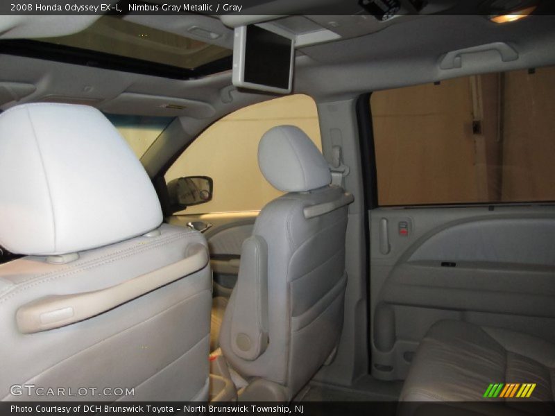 Nimbus Gray Metallic / Gray 2008 Honda Odyssey EX-L