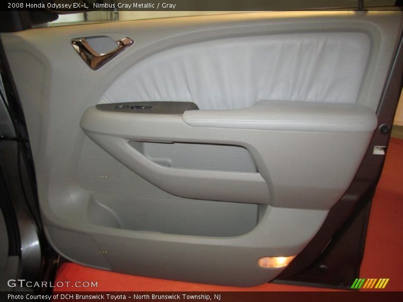 Nimbus Gray Metallic / Gray 2008 Honda Odyssey EX-L