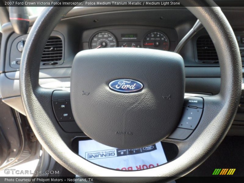  2007 Crown Victoria Police Interceptor Steering Wheel