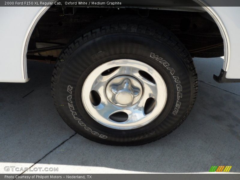 Oxford White / Medium Graphite 2000 Ford F150 XL Regular Cab