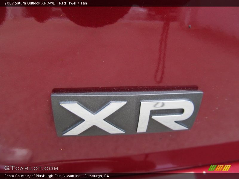Red Jewel / Tan 2007 Saturn Outlook XR AWD