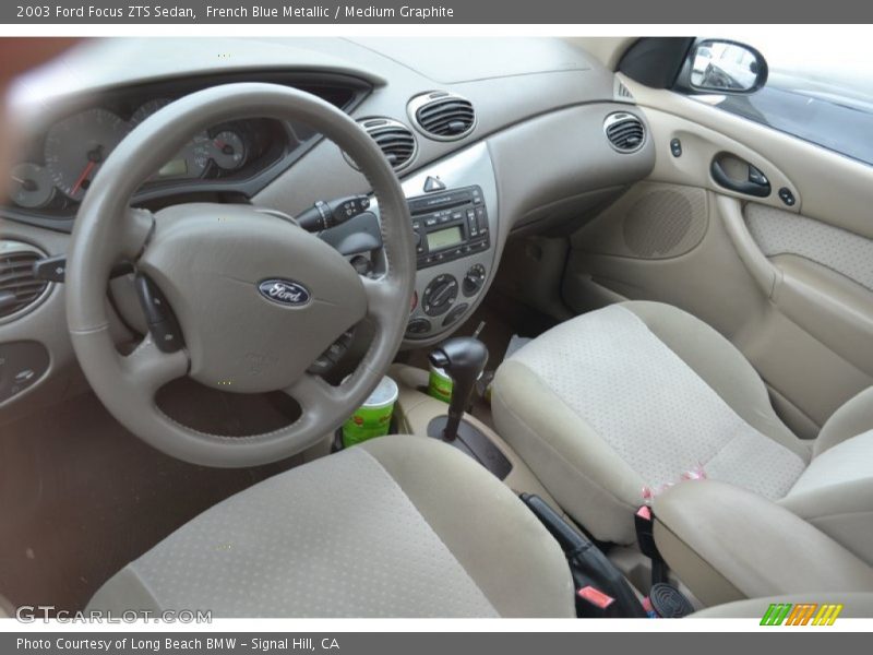 Medium Graphite Interior - 2003 Focus ZTS Sedan 