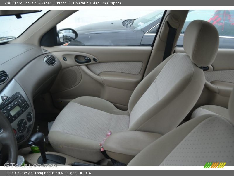  2003 Focus ZTS Sedan Medium Graphite Interior