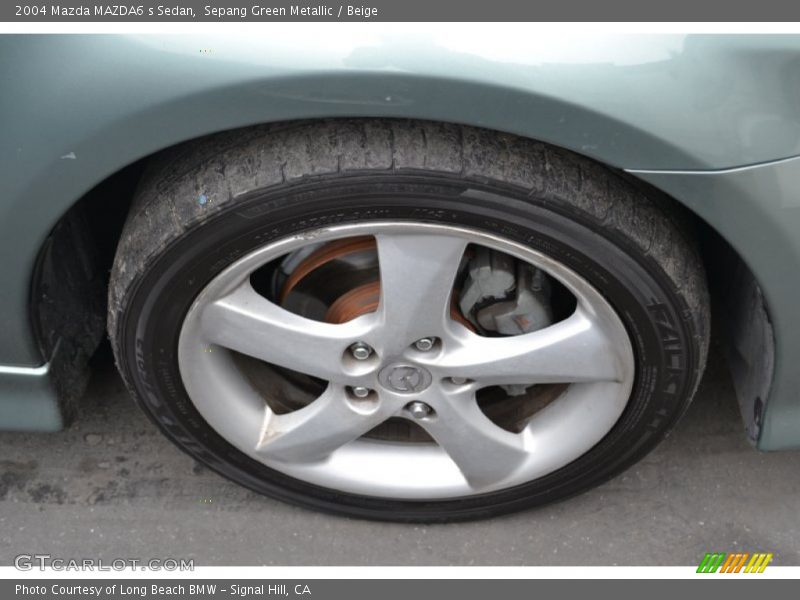 Sepang Green Metallic / Beige 2004 Mazda MAZDA6 s Sedan