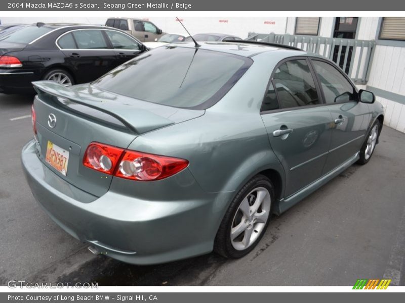 Sepang Green Metallic / Beige 2004 Mazda MAZDA6 s Sedan