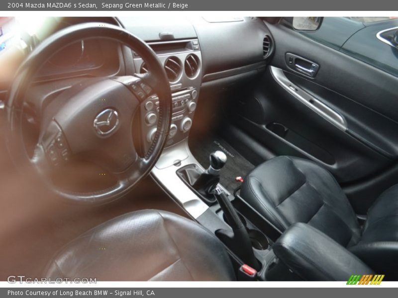Sepang Green Metallic / Beige 2004 Mazda MAZDA6 s Sedan