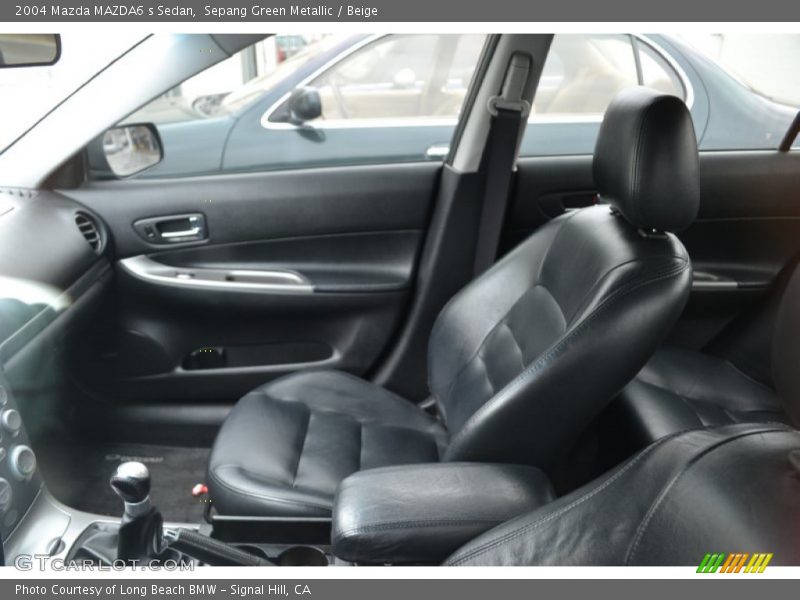 Sepang Green Metallic / Beige 2004 Mazda MAZDA6 s Sedan