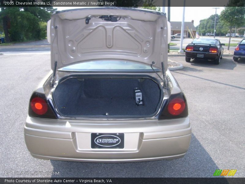 Sandstone Metallic / Neutral Beige 2005 Chevrolet Impala LS