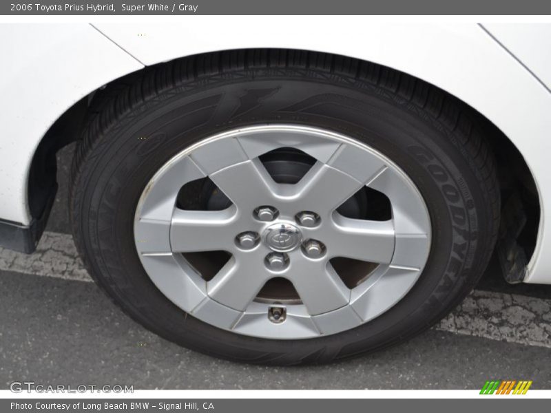Super White / Gray 2006 Toyota Prius Hybrid