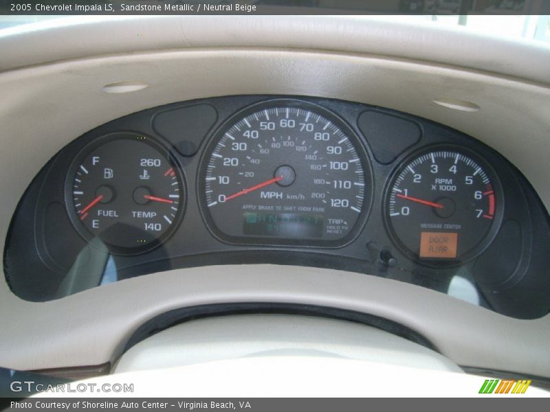 Sandstone Metallic / Neutral Beige 2005 Chevrolet Impala LS