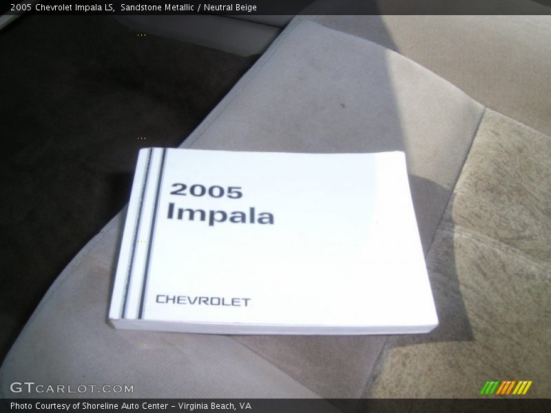 Sandstone Metallic / Neutral Beige 2005 Chevrolet Impala LS