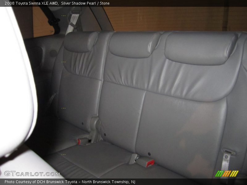 Silver Shadow Pearl / Stone 2008 Toyota Sienna XLE AWD