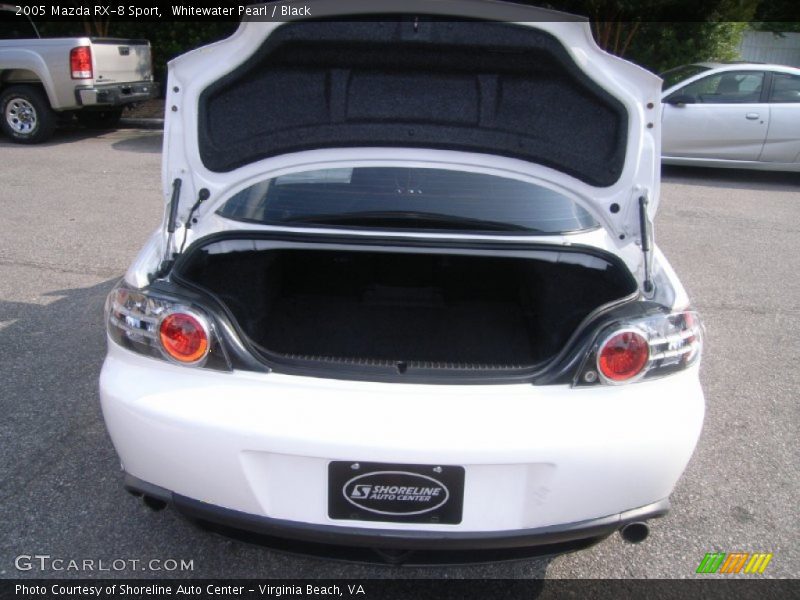 Whitewater Pearl / Black 2005 Mazda RX-8 Sport
