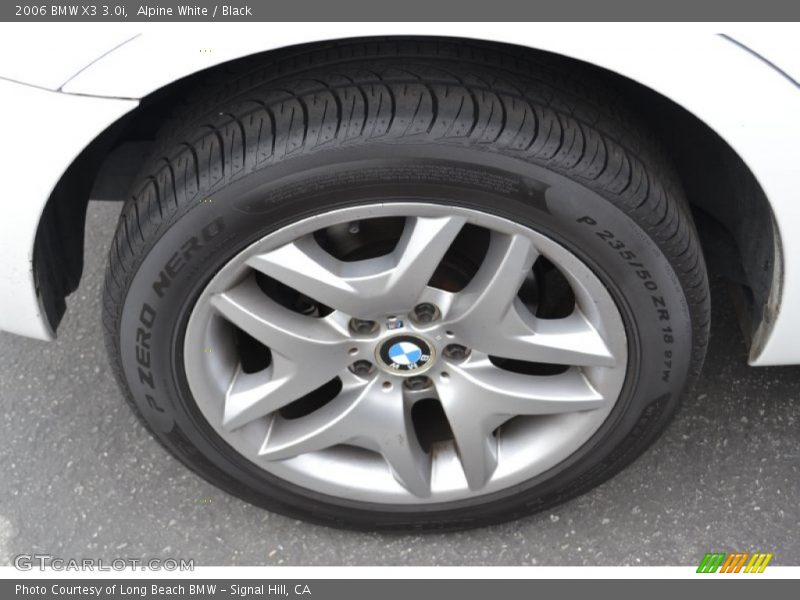 Alpine White / Black 2006 BMW X3 3.0i