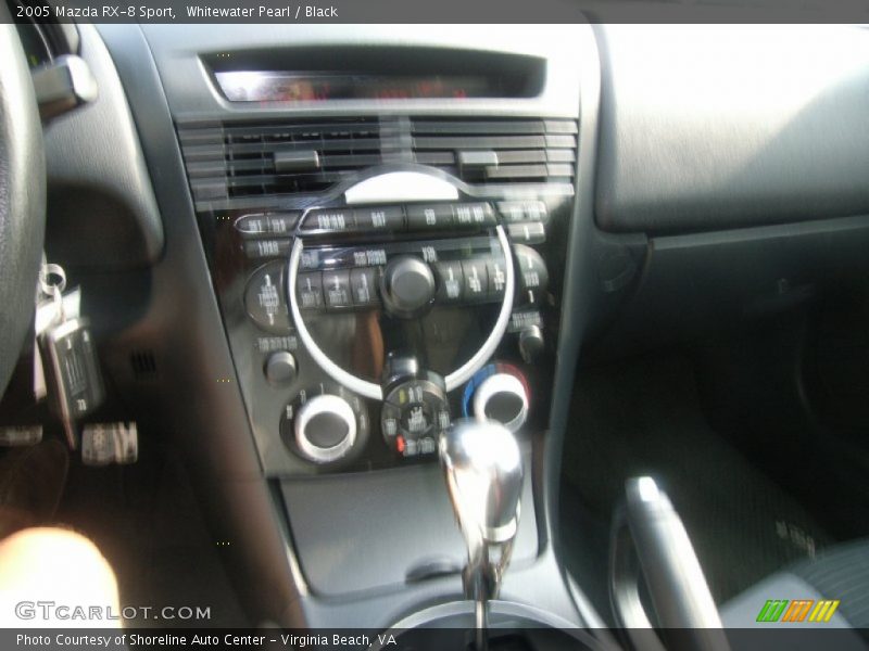 Whitewater Pearl / Black 2005 Mazda RX-8 Sport