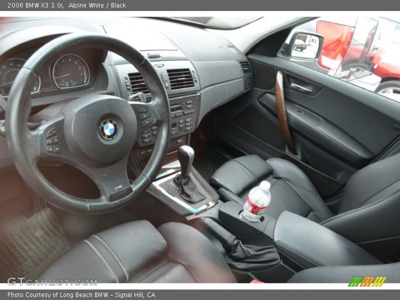 Alpine White / Black 2006 BMW X3 3.0i