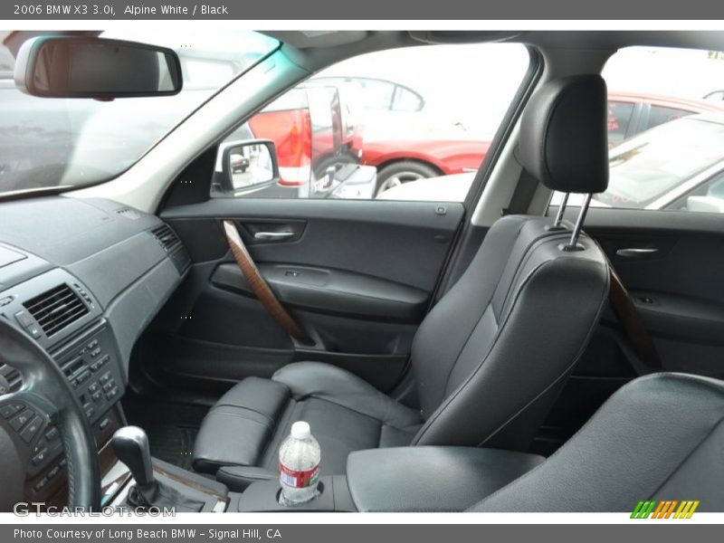 Alpine White / Black 2006 BMW X3 3.0i
