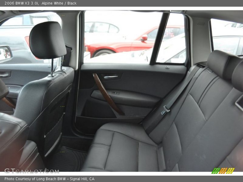 Alpine White / Black 2006 BMW X3 3.0i