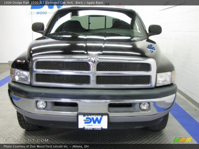 Black / Agate Black 1999 Dodge Ram 1500 SLT Extended Cab 4x4