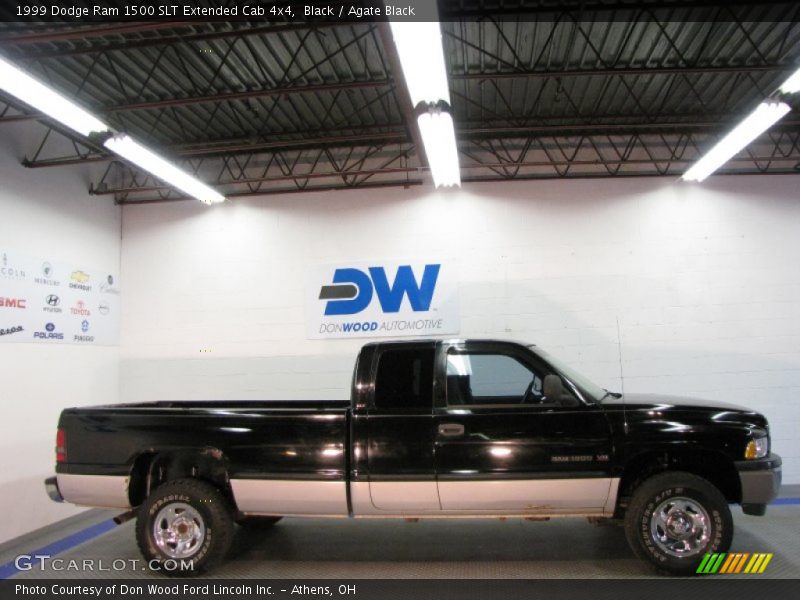 Black / Agate Black 1999 Dodge Ram 1500 SLT Extended Cab 4x4