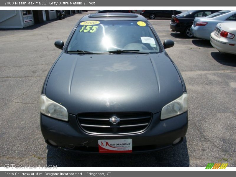 Gray Lustre Metallic / Frost 2000 Nissan Maxima SE