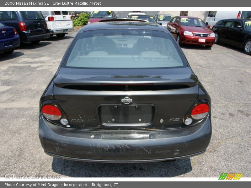 Gray Lustre Metallic / Frost 2000 Nissan Maxima SE