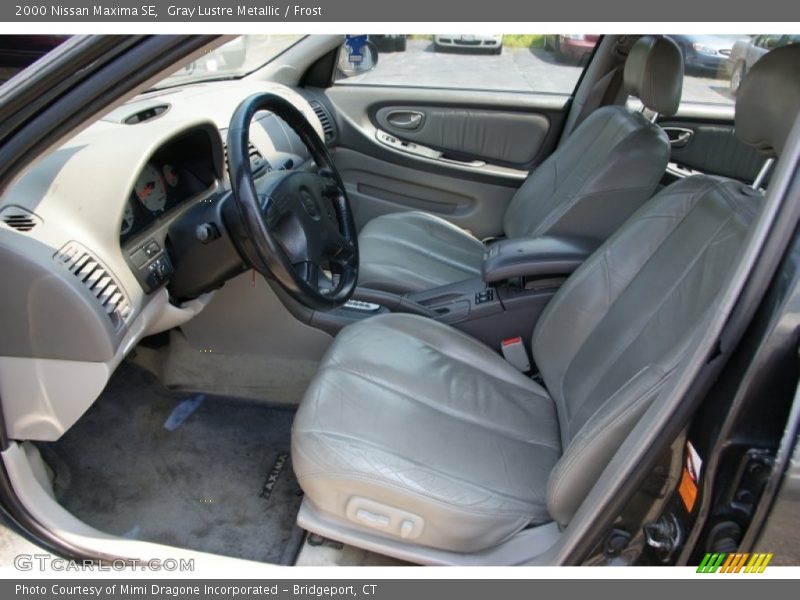 Gray Lustre Metallic / Frost 2000 Nissan Maxima SE
