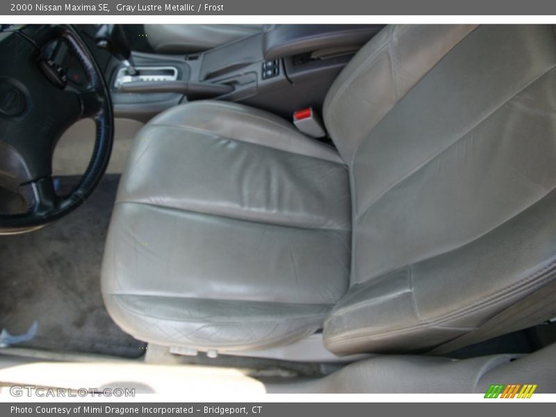 Gray Lustre Metallic / Frost 2000 Nissan Maxima SE