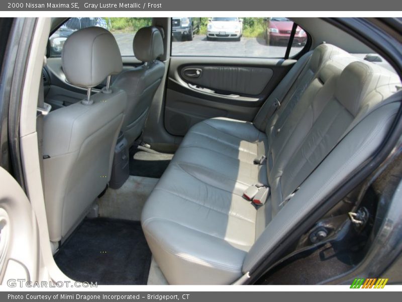 Gray Lustre Metallic / Frost 2000 Nissan Maxima SE