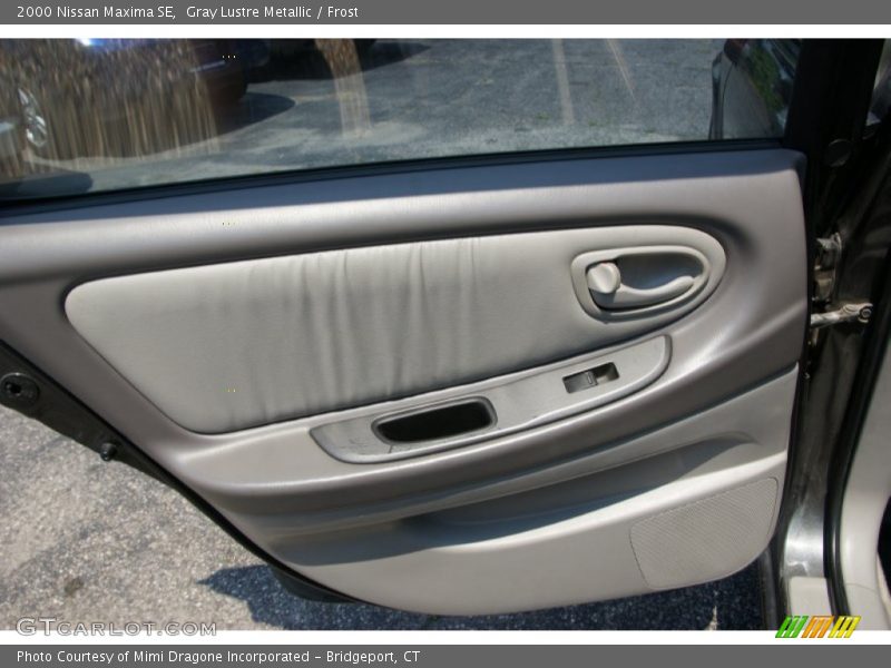 Gray Lustre Metallic / Frost 2000 Nissan Maxima SE
