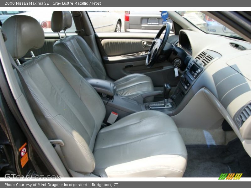 Gray Lustre Metallic / Frost 2000 Nissan Maxima SE