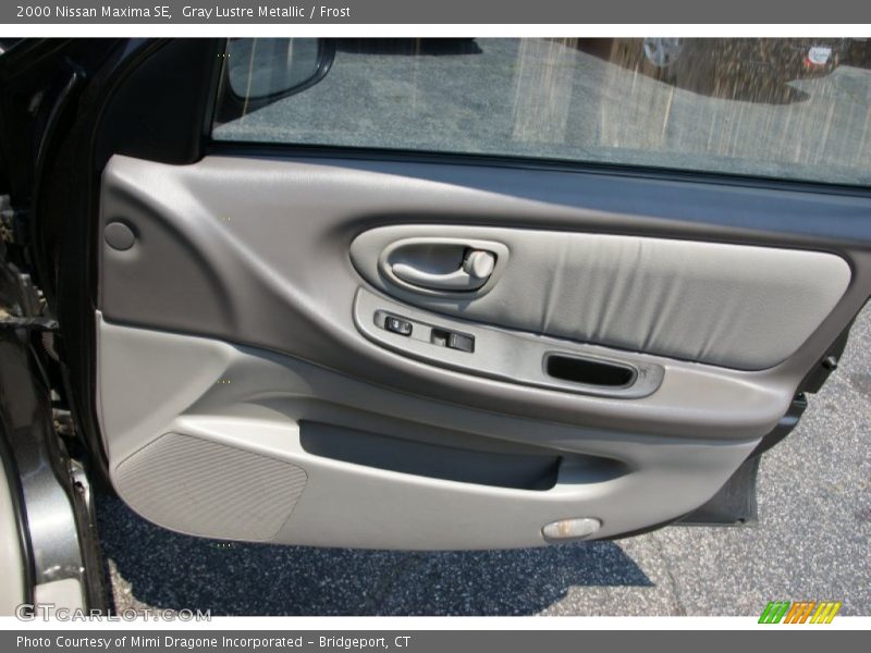 Gray Lustre Metallic / Frost 2000 Nissan Maxima SE