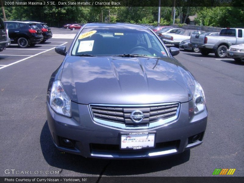 Dark Slate Metallic / Charcoal Black 2008 Nissan Maxima 3.5 SE