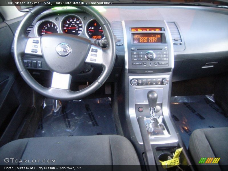 Dark Slate Metallic / Charcoal Black 2008 Nissan Maxima 3.5 SE