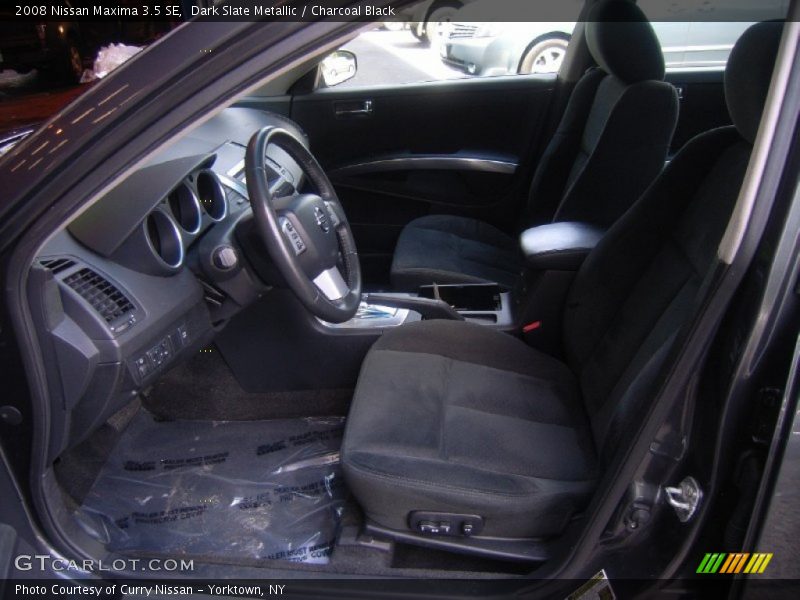 Dark Slate Metallic / Charcoal Black 2008 Nissan Maxima 3.5 SE