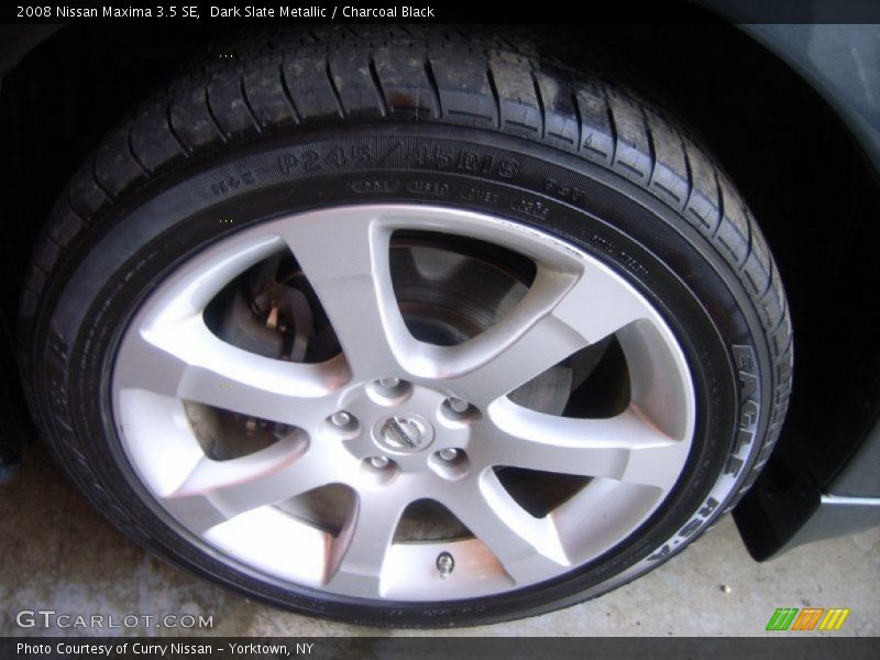 Dark Slate Metallic / Charcoal Black 2008 Nissan Maxima 3.5 SE