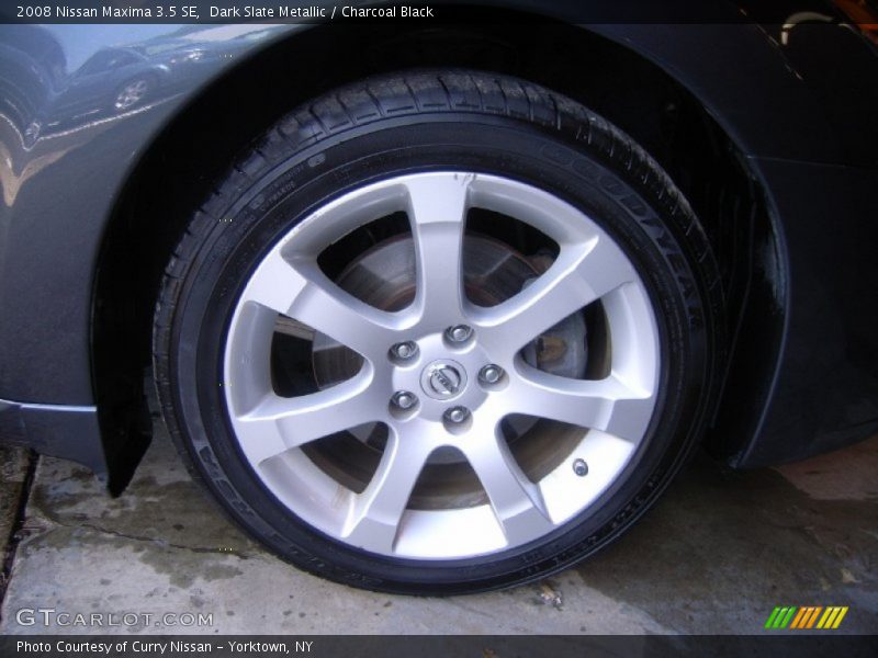 Dark Slate Metallic / Charcoal Black 2008 Nissan Maxima 3.5 SE