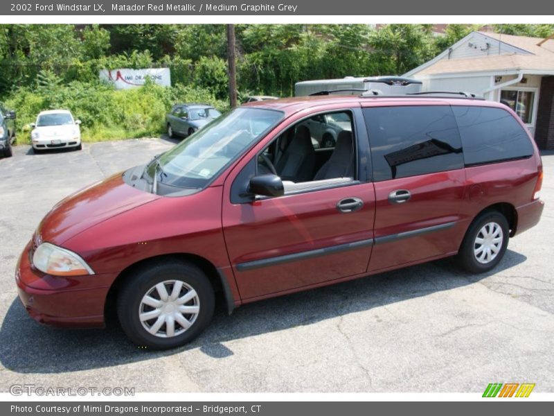 Matador Red Metallic / Medium Graphite Grey 2002 Ford Windstar LX