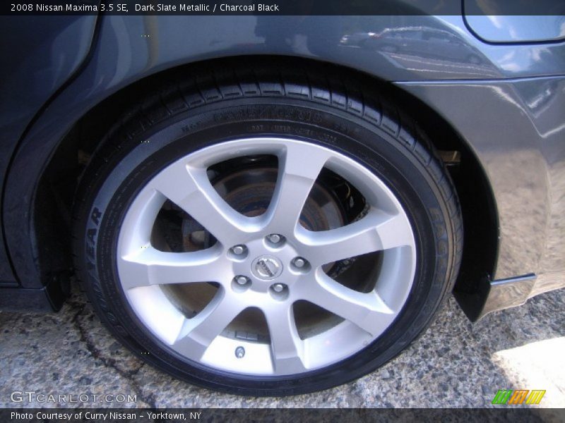 Dark Slate Metallic / Charcoal Black 2008 Nissan Maxima 3.5 SE