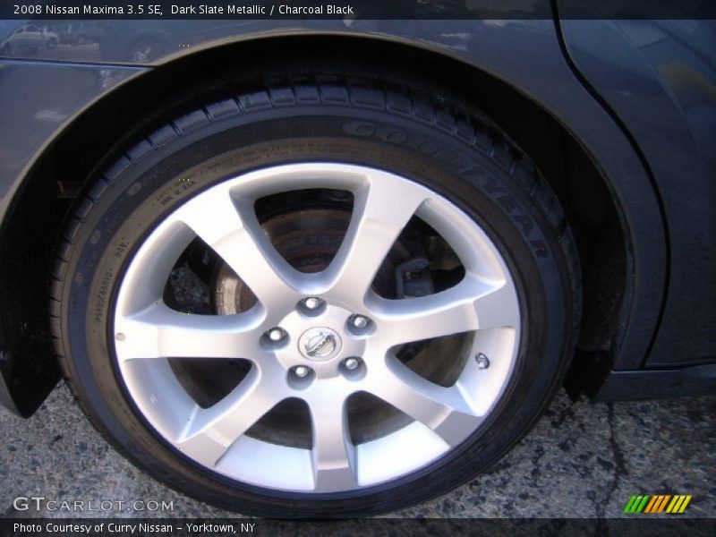Dark Slate Metallic / Charcoal Black 2008 Nissan Maxima 3.5 SE