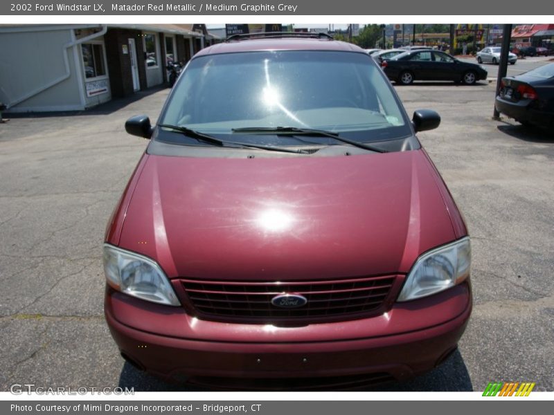 Matador Red Metallic / Medium Graphite Grey 2002 Ford Windstar LX