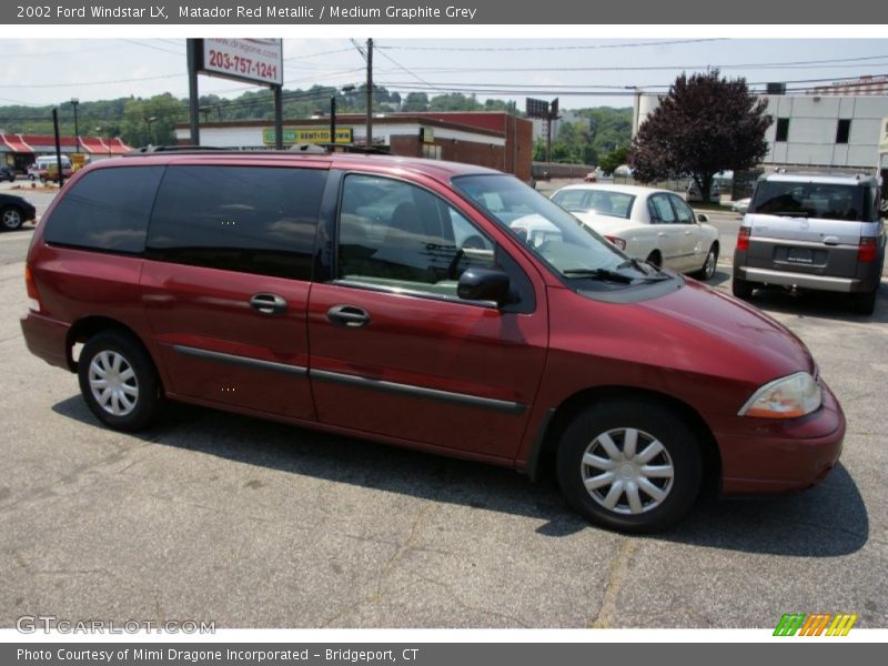 Matador Red Metallic / Medium Graphite Grey 2002 Ford Windstar LX