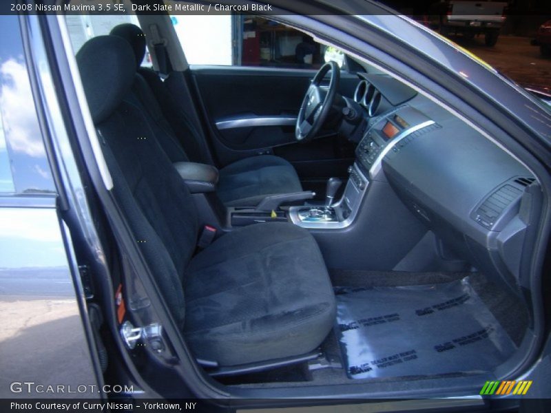 Dark Slate Metallic / Charcoal Black 2008 Nissan Maxima 3.5 SE